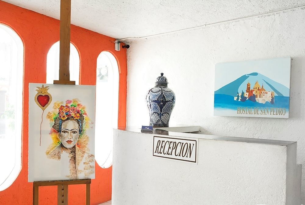 Hostal De San Pedro Cholula Bagian luar foto