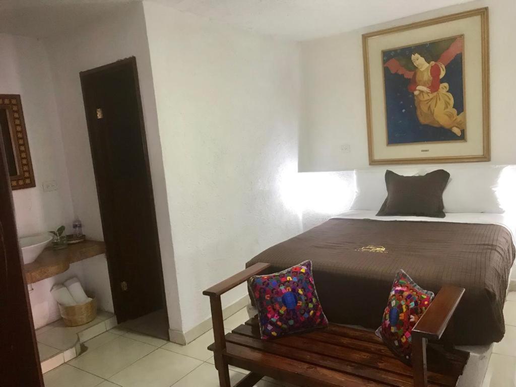 Hostal De San Pedro Cholula Bagian luar foto